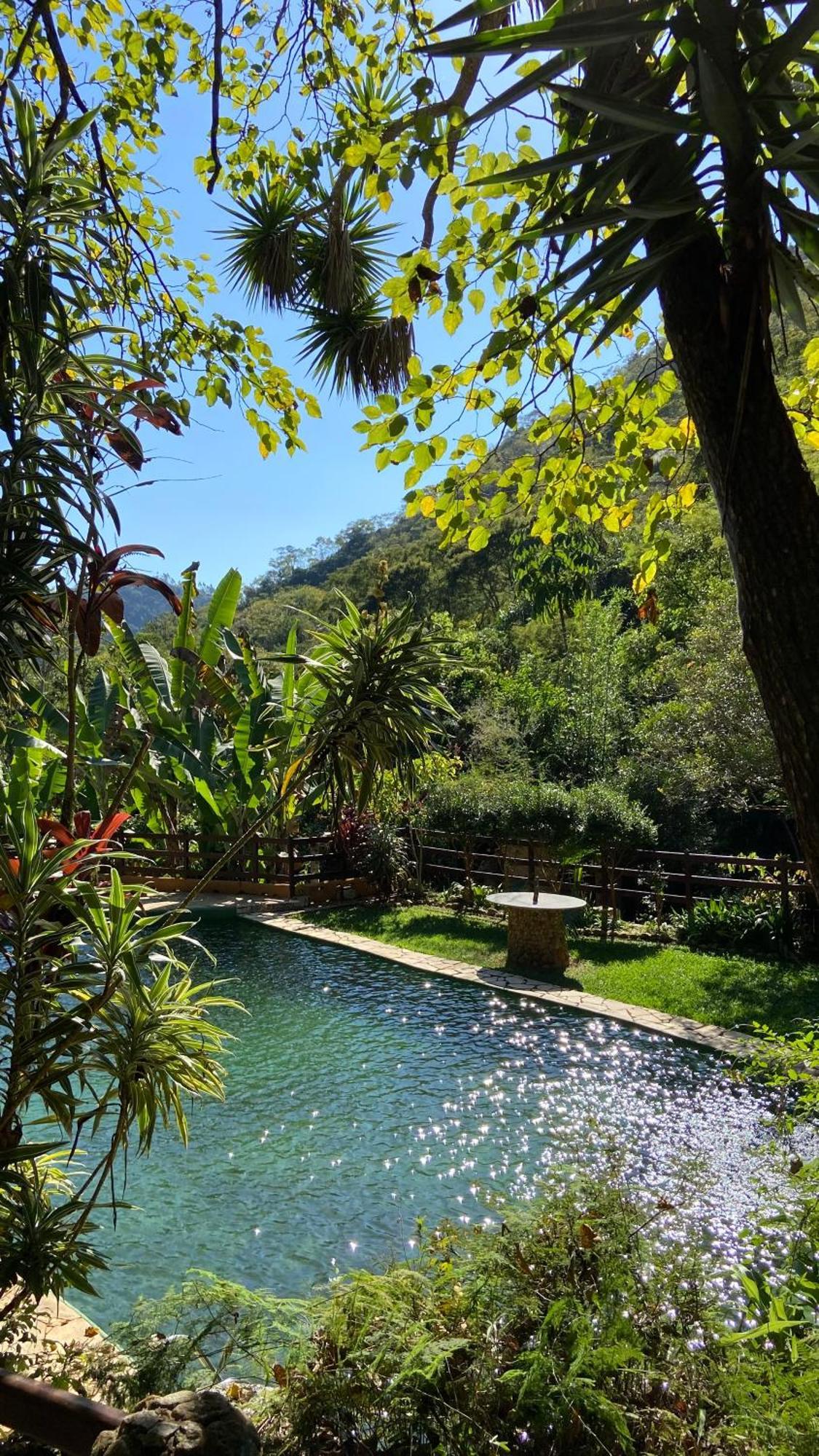 Chale Laranja - Sitio Caldeirao Villa Posse  ภายนอก รูปภาพ